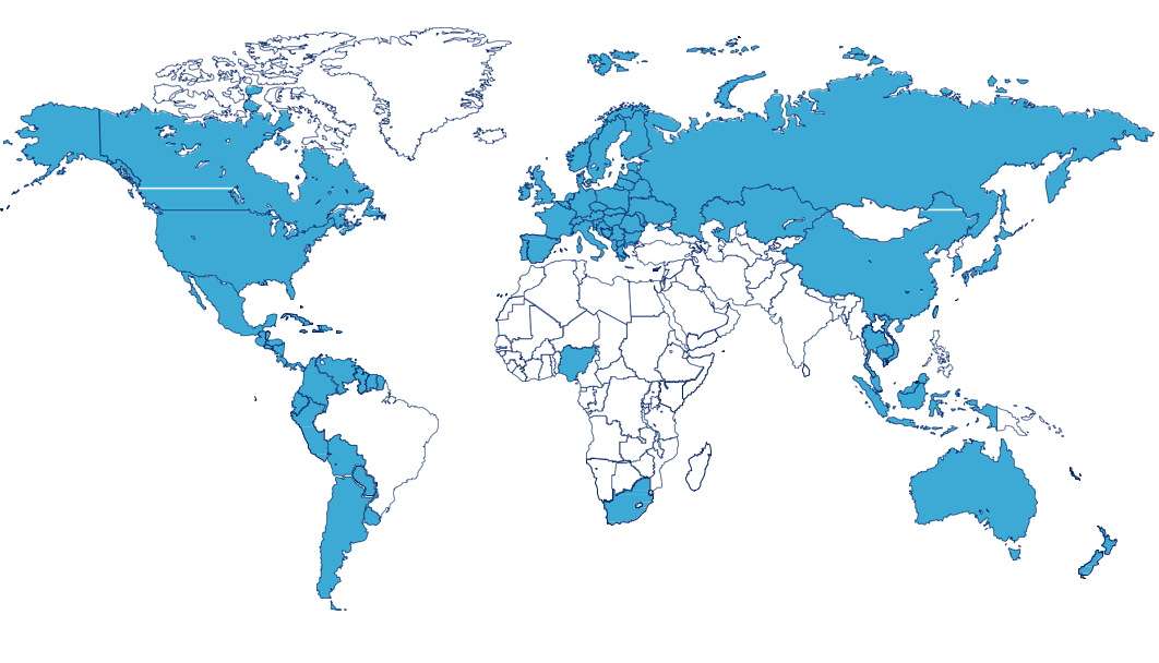 世界50ヶ国で愛用